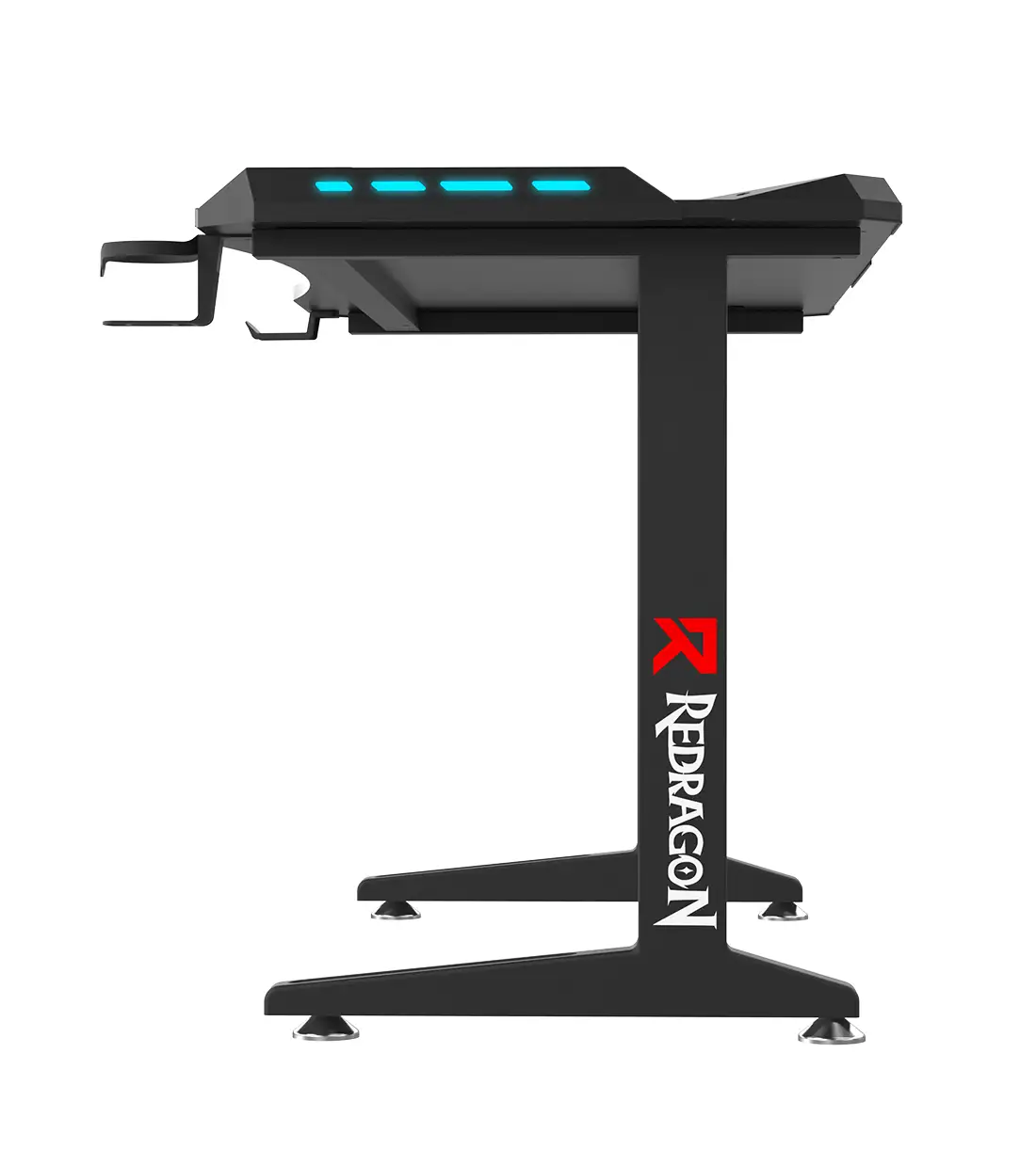 میز گیمینگ ردراگون GD-3101BK 140cm LED - Image 4