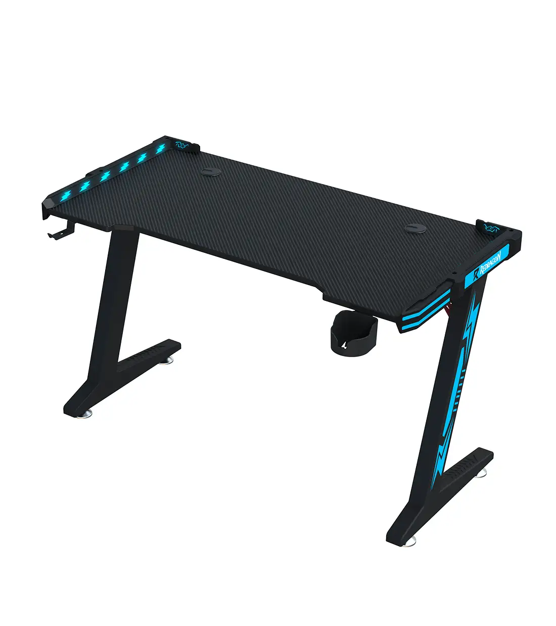 میز گیمینگ ردراگون GD-3112B 140cm LED - Image 2