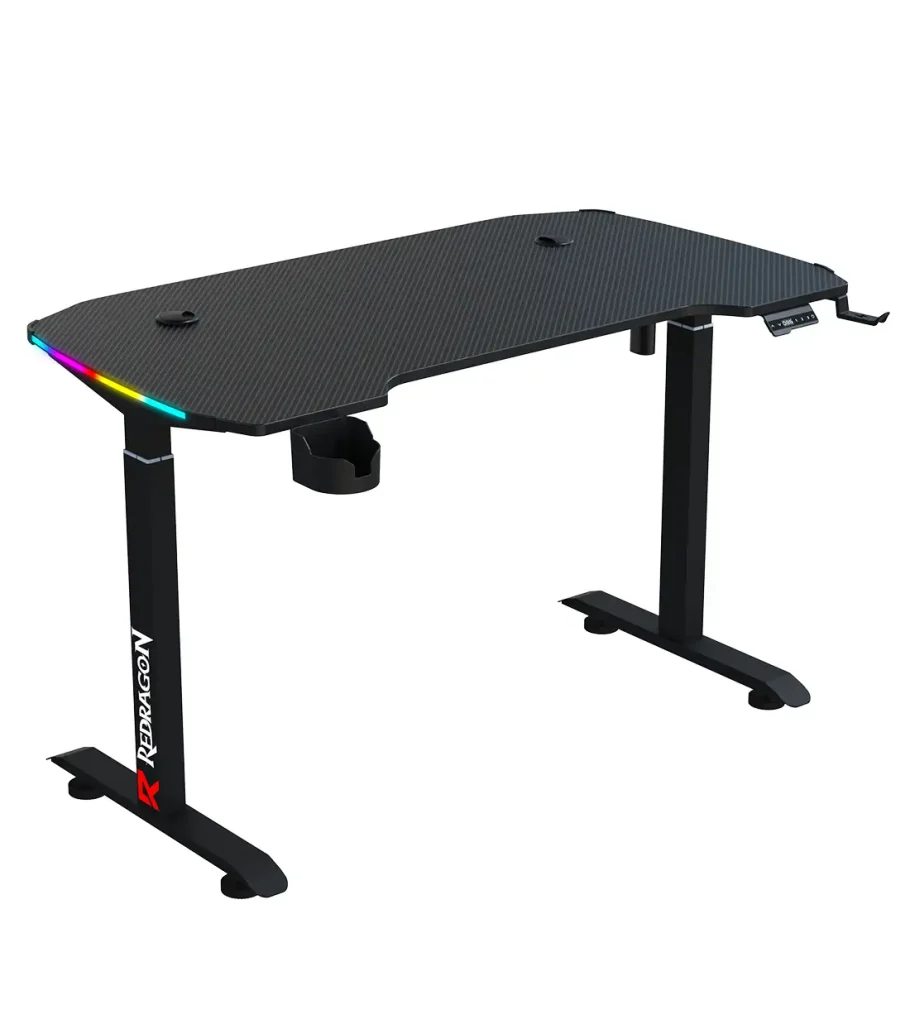 میز گیمینگ موتور دار ردراگون GD-3320-M 140cm RGB