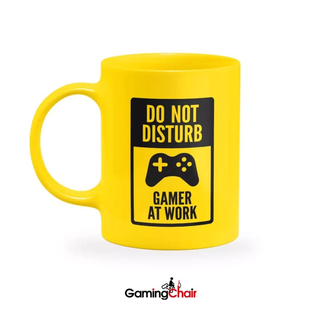 ماگ طرح اسپشیال زرد Don’t Disturb