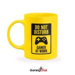 ماگ طرح اسپشیال زرد Don’t Disturb