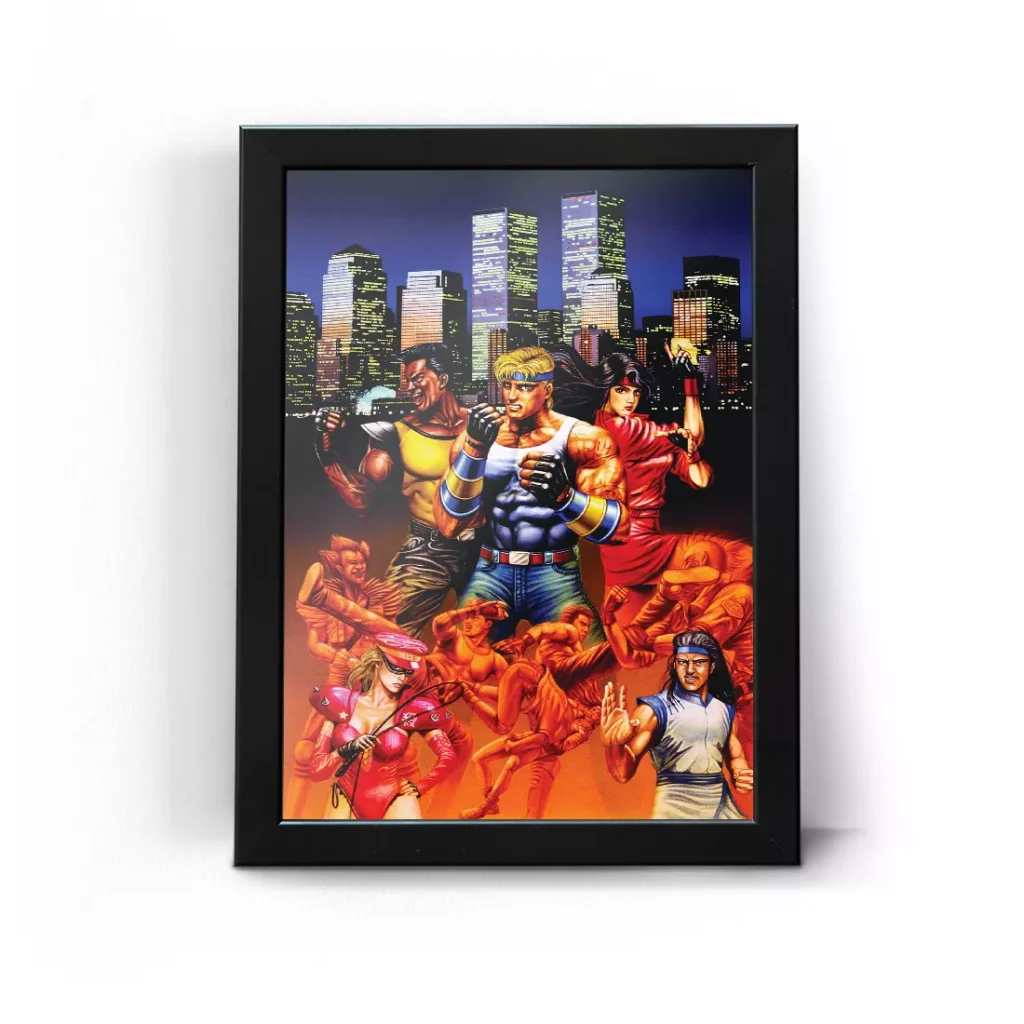 تابلو قاب شورش در شهر Streets of Rage