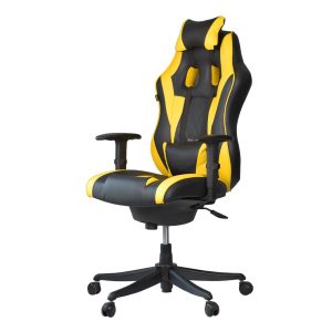 صندلی گیمینگ بامو مدل 2020 زرد