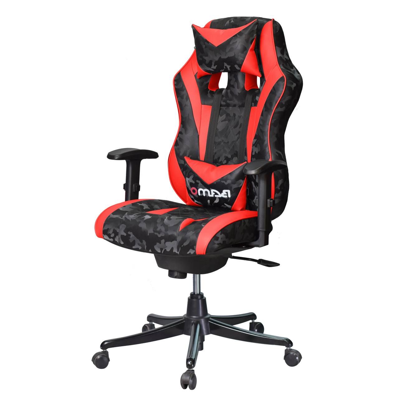 صندلی گیمینگ بامو طرح چریکی مدل G2020 قرمز