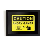 تابلو قاب گیمر عصبانی Angry Gamer