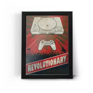 تابلو قاب انقلاب پلی استیشن Playstation Revolutionary