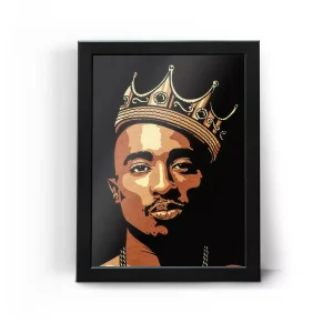 تابلو قاب توپاک Tupac Shakur